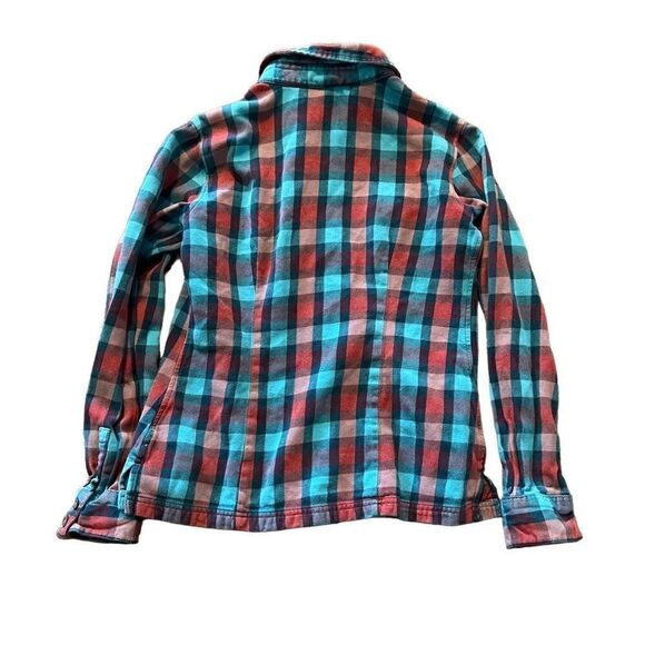 Patagonia Blue & Red Flannel Size Small - Picture 3 of 4